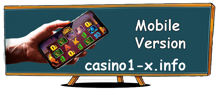 Mobile version of Casino X